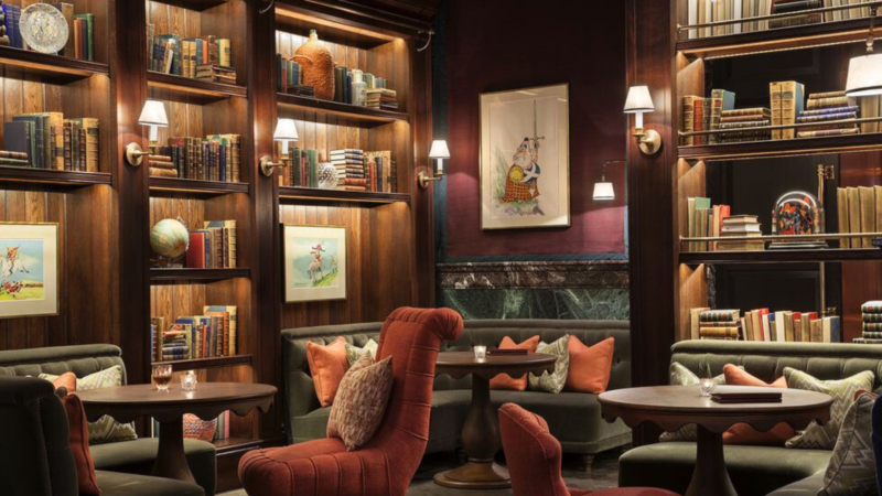 What is the connection between London’s most beautiful hotel bars and luxury whisky packaging?